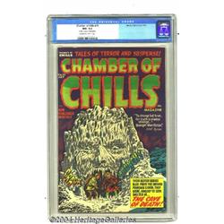 Chamber of Chills #10 (Harvey, 1952) CGC NM- 9.2 Cream to off-white pages.