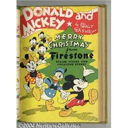 Donald Duck Promotional Comics Bound Volume (Dell, 1943-51) Condition: Average VG/FN.