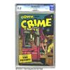 Image 1 : Down with Crime #7 Quadruple Cover (Fawcett, 1952) CGC VF 8.0 Off-white pages.
