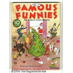 Famous Funnies #17 (Eastern Color, 1935) Condition: VG/FN.