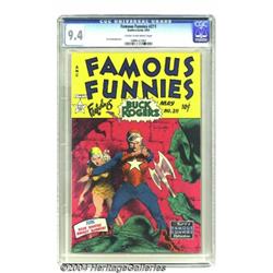 Famous Funnies #211 (Eastern Color, 1954) CGC NM 9.4 Cream to off-white pages.