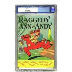 Four Color #23 Raggedy Ann and Andy File Copy (Dell, 1943) CGC NM 9.4 Cream to off-white pages.
