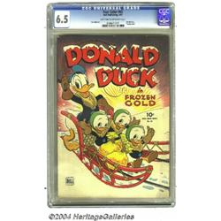 Four Color #62 Donald Duck in "Frozen Gold" (Dell, 1945) CGC FN+ 6.5 Light tan to off-white pages.