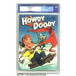 Howdy Doody #14 and 20 Group - File Copies (Dell, 1952-53) CGC NM 9.4 Off-white pages.