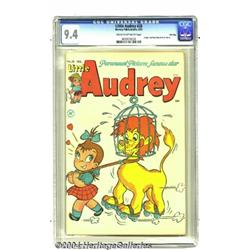 Little Audrey #28 File Copy (Harvey, 1953) CGC NM 9.4 Cream to off-white pages.