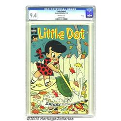 Little Dot #3 File Copy (Harvey, 1954) CGC NM 9.4 Off-white pages.