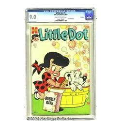 Little Dot #5 File Copy (Harvey, 1954) CGC VF/NM 9.0 Cream to off-white pages.