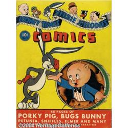 Looney Tunes and Merrie Melodies Comics #1 (Dell, 1941) CGC GD/VG 3.0 Cream to off-white pages.