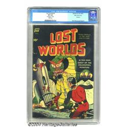 Lost Worlds #5 White Mountain pedigree (Standard, 1952) CGC VF 8.0 White pages.