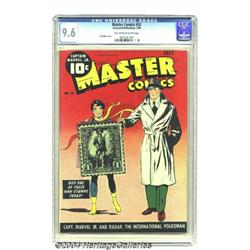 Master Comics #52 (Fawcett, 1944) CGC NM+ 9.6 Off-white to white pages.
