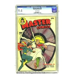 Master Comics #60 (Fawcett, 1945) CGC NM 9.4 Off-white pages.