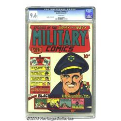 Military Comics #7 (Quality, 1942) CGC NM+ 9.6 White pages.