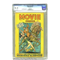 Movie Comics #4 (Fiction House, 1947) CGC NM- 9.2 White pages.