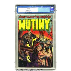 Mutiny #1 Bethlehem pedigree (Aragon, 1954) CGC NM- 9.2 Off-white to white pages.