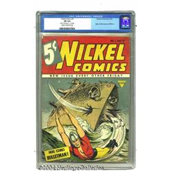 Nickel Comics #1 (Fawcett, 1940) CGC FN 6.0 Cream to off-white pages.