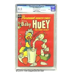 Paramount Animated Comics #7 File Copy (Harvey, 1954) CGC VF+ 8.5 Cream to off-white pages.