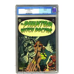 The Phantom Witch Doctor #1 Northford pedigree (Avon, 1952) CGC VF 8.0 Cream to off-white pages.