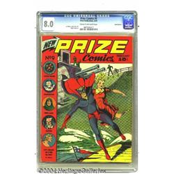Prize Comics #9 San Francisco pedigree (Prize, 1941) CGC VF 8.0 Cream to off-white pages.