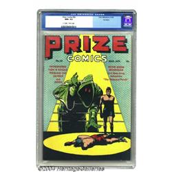 Prize Comics #58 Big Apple pedigree (Prize, 1946) CGC NM+ 9.6 Off-white to white pages.