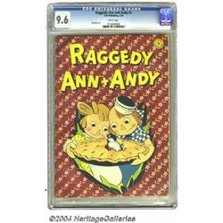 Raggedy Ann and Andy #4 (Dell, 1946) CGC NM+ 9.6 White pages.