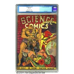 Science Comics #4 (Fox, 1940) CGC FN 6.0 Cream to off-white pages.