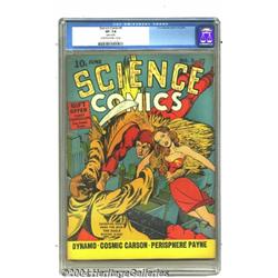 Science Comics #5 (Fox, 1940) CGC VF- 7.5 Cream to off-white pages.