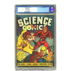 Science Comics #6 (Fox, 1940) CGC FN/VF 7.0 Cream to off-white pages.