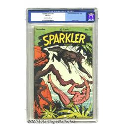 Sparkler Comics #50 (United Features Syndicate, 1945) CGC NM 9.4 Off-white to white pages.