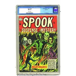 Spook #30 Bethlehem pedigree (Star Publications, 1954) CGC NM- 9.2 Off-white pages.