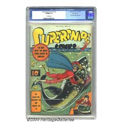 Supersnipe Comics V2#2 Pennsylvania pedigree (Street & Smith, 1944) CGC VF/NM 9.0 Off-white pages.