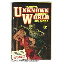 Unknown World #1 Bethlehem pedigree (Fawcett, 1952) Condition: VF/NM.