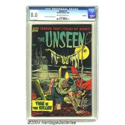 The Unseen #7 Bethlehem pedigree (Standard, 1952) CGC VF 8.0 Off-white to white pages.