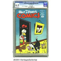 Walt Disney's Comics and Stories #55 (Dell, 1945) CGC FN+ 6.5 Off-white pages.