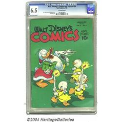 Walt Disney's Comics and Stories #64 (Dell, 1946) CGC FN+ 6.5 Off-white pages.