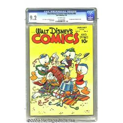 Walt Disney's Comics and Stories #88 (Dell, 1948) CGC NM- 9.2 Off-white pages.