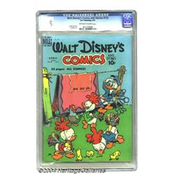 Walt Disney's Comics and Stories #115 (Dell, 1950) CGC VF+ 8.5 Off-white to white pages.