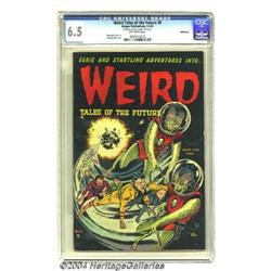 Weird Tales of the Future #6 Bethlehem pedigree (Aragon, 1953) CGC FN+ 6.5 Off-white pages.