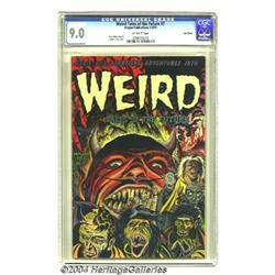 Weird Tales of the Future #7 Bethlehem pedigree (Aragon, 1953) CGC VF/NM 9.0 Off-white pages.