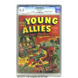 Young Allies Comics #1 (Timely, 1941) CGC FN+ 6.5 Off-white pages.