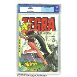 Zegra Jungle Empress #5 (Fox, 1949) CGC VF/NM 9.0 White pages.