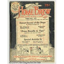 Home Brew V1#1 - H. P. Lovecraft (E. D. Houtain, 1922) Condition: FN.