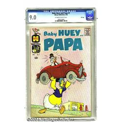 Baby Huey and Papa #1 File Copy (Harvey, 1962) CGC VF/NM 9.0 Off-white to white pages.