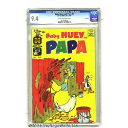 Baby Huey and Papa #5 File Copy (Harvey, 1963) CGC NM 9.4 Cream to off-white pages.