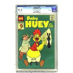 Baby Huey, the Baby Giant #2 File Copy (Harvey, 1956) CGC NM- 9.2 Cream to off-white pages.