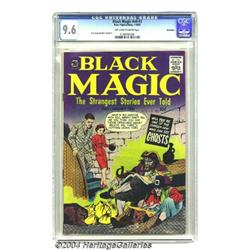Black Magic V8#3 Bethlehem pedigree (Prize, 1961) CGC NM+ 9.6 Off-white to white pages.