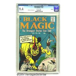 Black Magic V8#5 Bethlehem pedigree (Prize, 1961) CGC NM 9.4 Off-white pages.