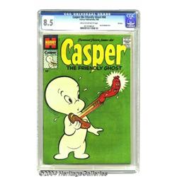 Casper the Friendly Ghost #68 File Copy (Harvey, 1958) CGC VF+ 8.5 Cream to off-white pages.