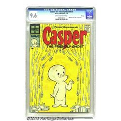Casper the Friendly Ghost #70 File Copy (Harvey, 1958) CGC NM+ 9.6 Cream to off-white pages.