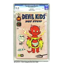 Devil Kids Starring Hot Stuff #5 File Copy (Harvey, 1963) CGC VF/NM 9.0 Off-white pages.