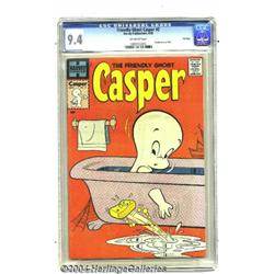 Friendly Ghost Casper #2 File Copy (Harvey, 1958) CGC NM 9.4 Off-white pages.